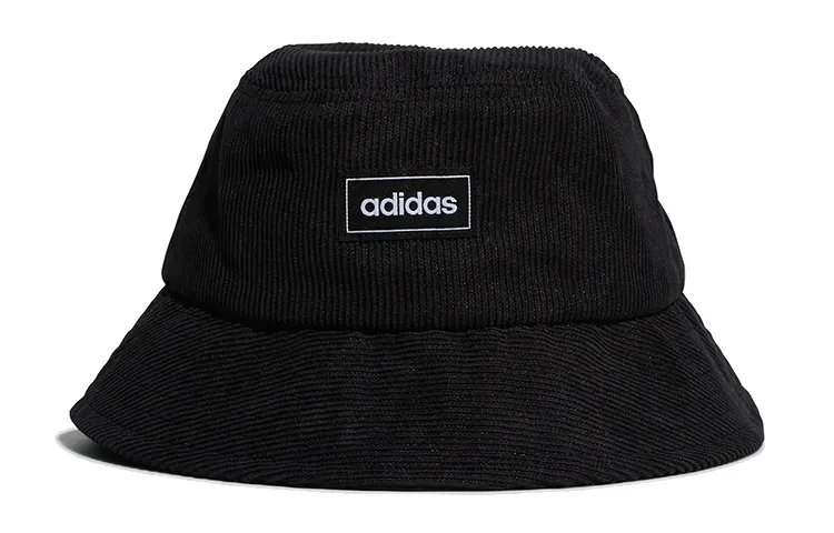 Adidas Corduroy Bucket Hats Unisex Black