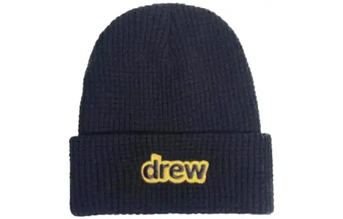 Drew House Acrylic Beanies Unisex Black