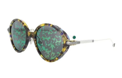 Christian DIOR Pre Owned Umbrage Round frame Sunglasses