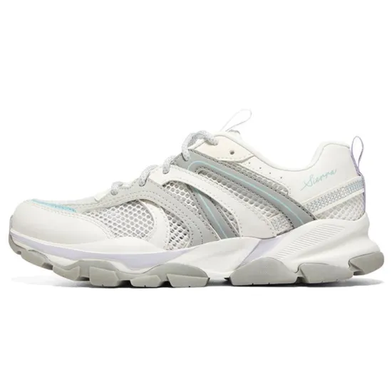 Skechers Sierra Cushioning Anti-Slip And Wear-Resistant Low-Top Casual Shoes Women's White Multicolor