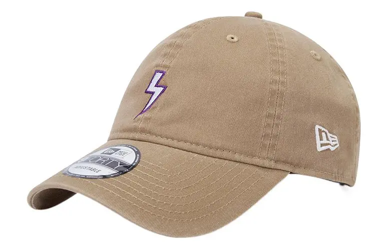 New Era Cotton Baseball Caps Unisex Khaki