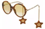 GUCCI Sunglasses Women's Light Yellow