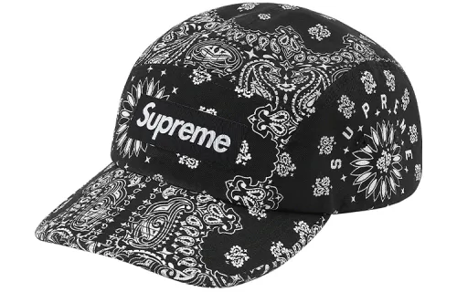 Supreme Bandana Camp Cap
