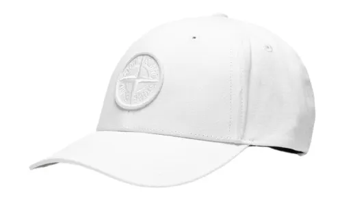 STONE ISLAND Logo Embroidered Baseball Cap