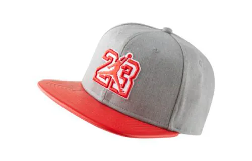 Jordan Baseball Cap Unisex Red Gray