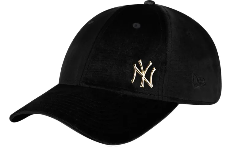 New Era Cotton Polyester Baseball Caps Women's Black