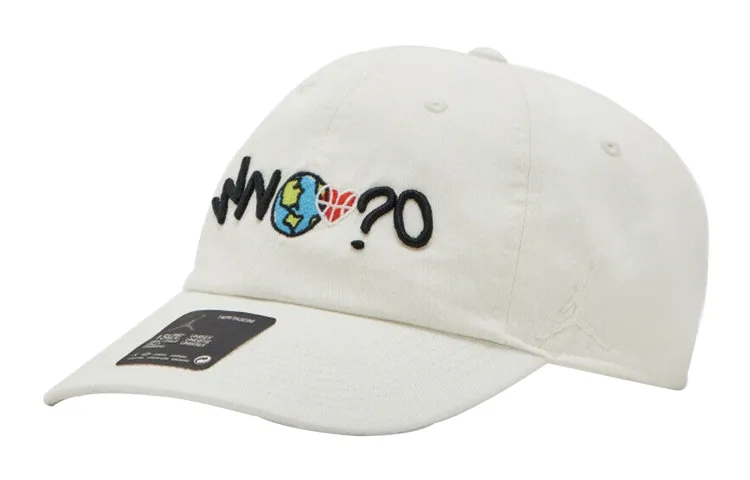 Jordan Baseball Cap Unisex Black White