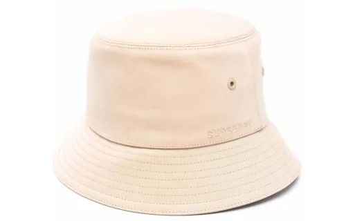 Burberry Embroidered Logo Bucket Hat