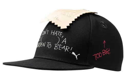 PUMA Cotton Baseball Caps Unisex Black