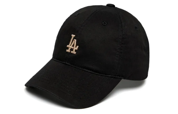 MLB Cotton Baseball Caps Unisex Black