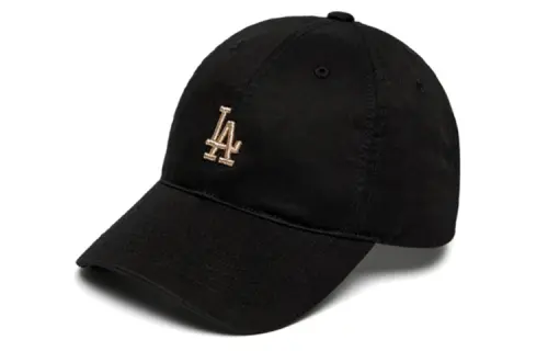 MLB Cotton Baseball Caps Unisex Black