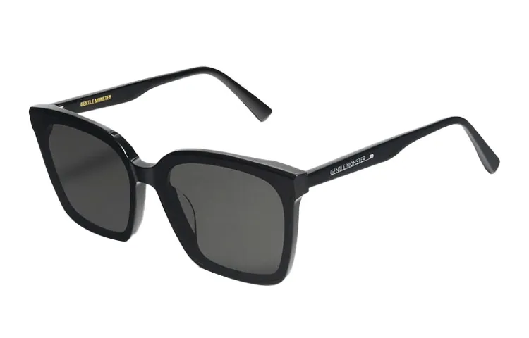GENTLE MONSTER Square Sunglasses Unisex Black