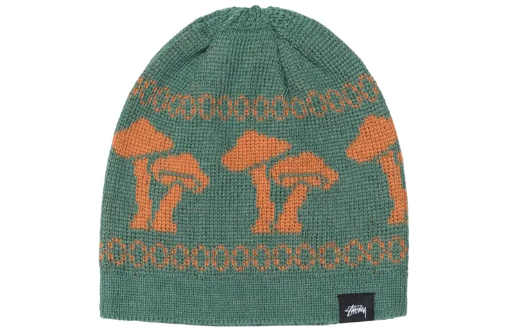 Stussy Mohair Mushroom Beanie