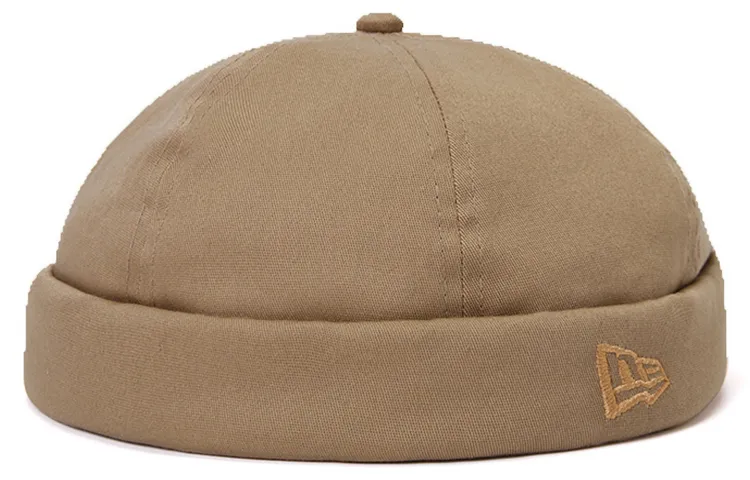 New Era Cotton Beanies Unisex Brown