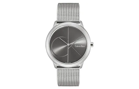 CALVIN KLEIN Quartz Wrist Watches Quartz Movement Stainless Steel Watchband Black Dial Men's Watches