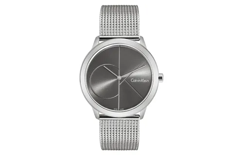 CALVIN KLEIN CK Quartz Wrist Watches Quartz Movement Stainless Steel Watchband Black Dial Men's Watches