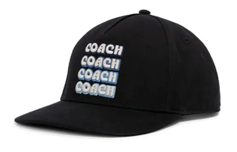 COACH Baseball Caps Men's Black