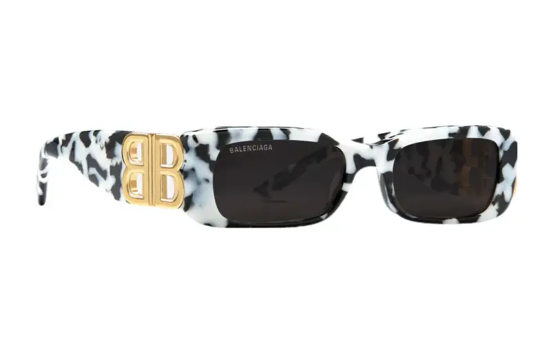 Balenciaga Rectangular Frame Sunglasses