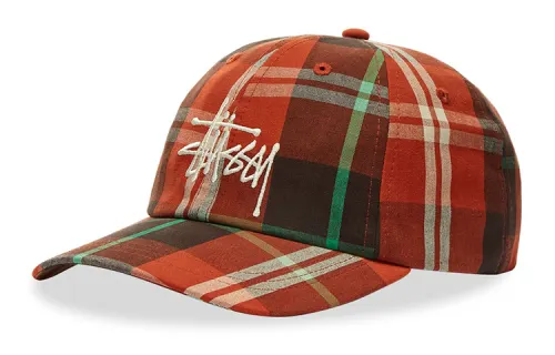 Stussy Baseball Caps Unisex Orange/Blue
