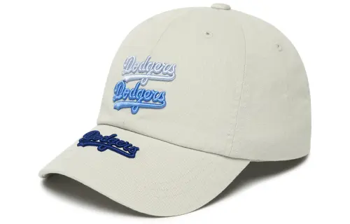 MLB Cotton Baseball Caps Unisex White