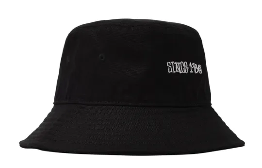 Stussy Canvas Wide Brim Bucket Hat