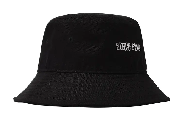 Stussy Canvas Wide Brim Bucket Hat