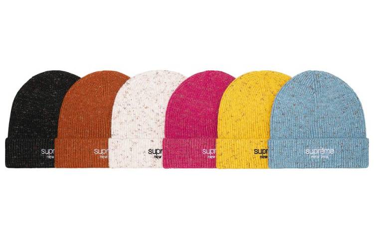 Supreme Week 12 Rainbow Speckle Beanie