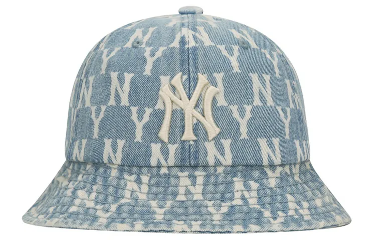 MLB Cotton Bucket Hats Unisex Blue