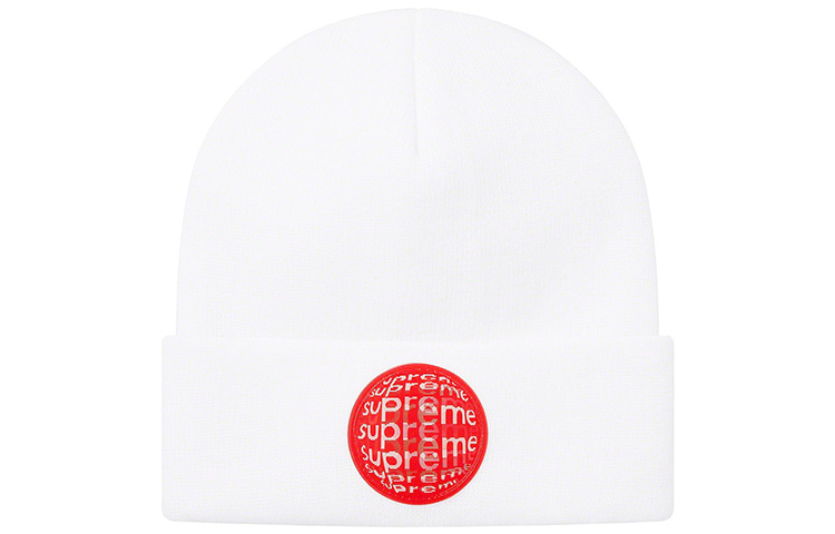 Шапка Supreme SS21 WEEK1 Lenticular Patch Beanie (разноцветная) — фото 5