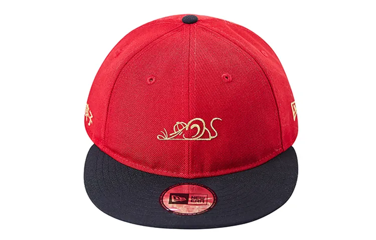 New Era Wool Baseball Caps Unisex Red