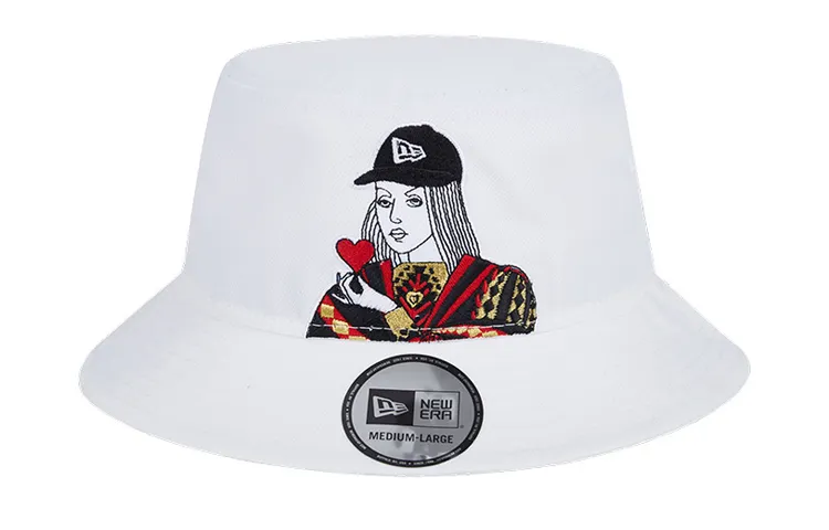 New Era Bucket Hats Unisex White