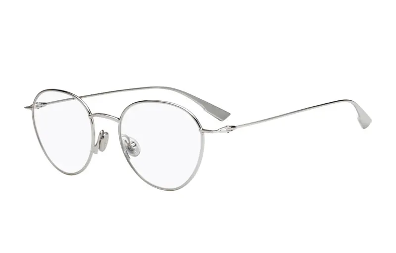 DIOR Prescription Glasses Unisex Silver