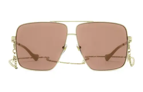 GUCCI Sunglasses Unisex Gold