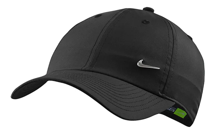 Nike Sportswear Heritage 86 Metal Swoosh Cap Black