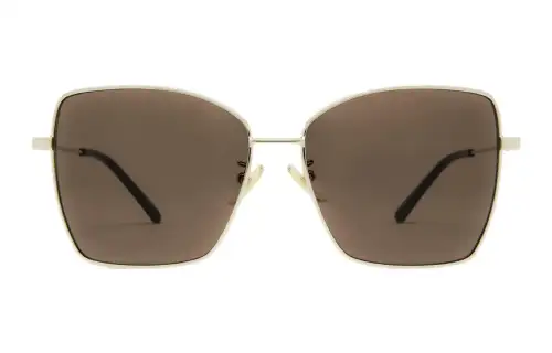 logo-print butterfly-frame sunglasses