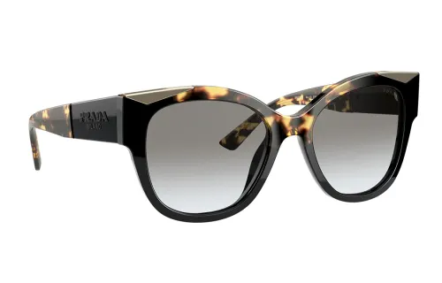 tortoiseshell oversized-frame sunglasses