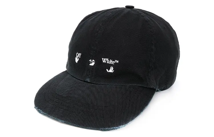 OFF-WHITE Baseball Caps Unisex Black