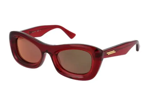 Bottega Veneta Sunglasses Unisex Red