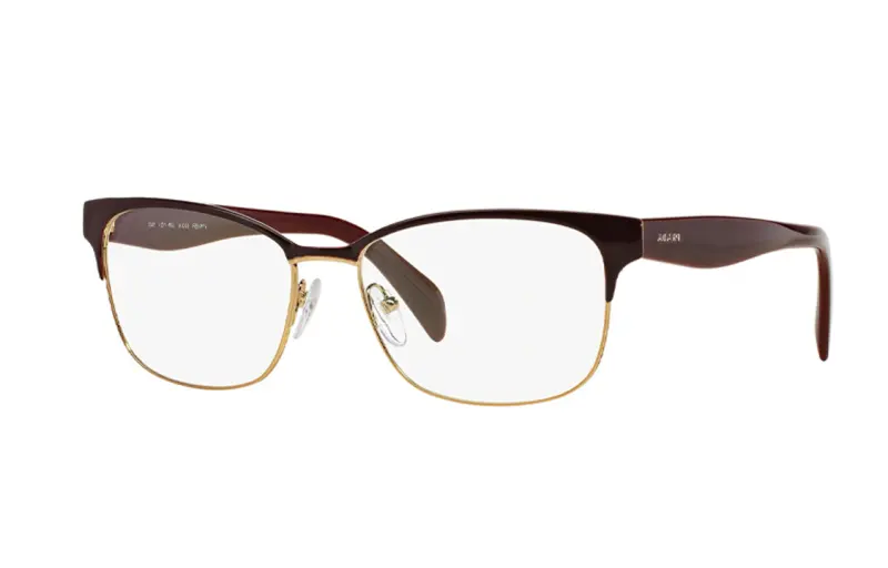 PRADA Prescription Glasses Unisex Red