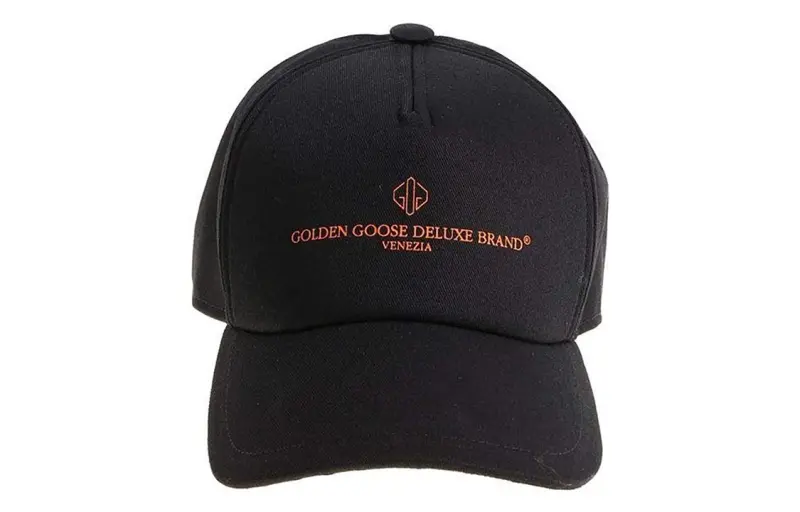 Golden Goose Baseball Caps Unisex Black