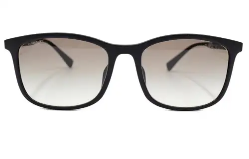 PRADA Rectangular Sunglasses Men's Black/Gray Gradient