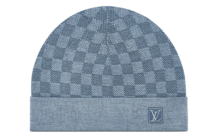Мужская шапка Louis Vuitton (синяя)