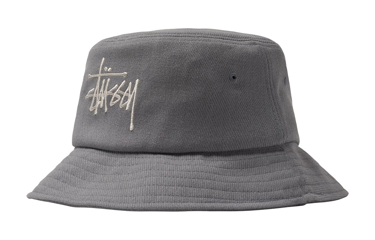 Stussy Big Logo Twill Bucket Hat