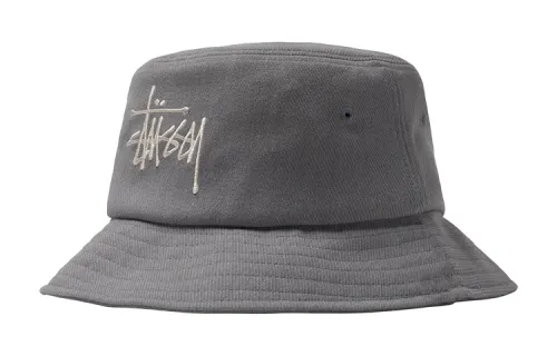 Stussy Big Logo Twill Bucket Hat