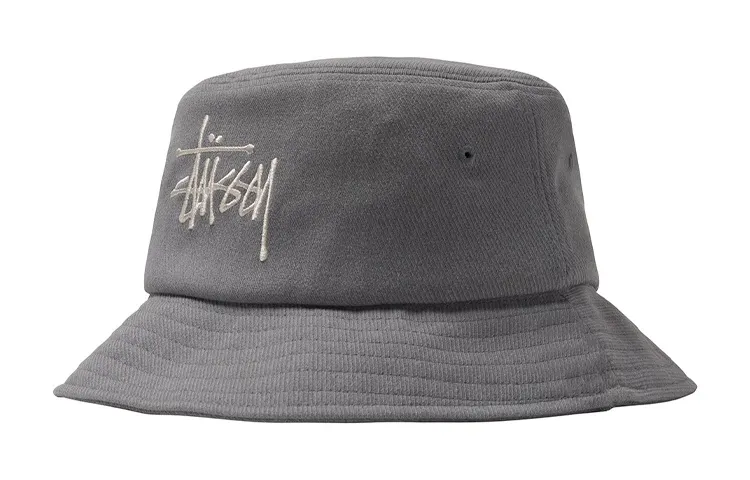 Stussy Big Logo Twill Bucket Hat