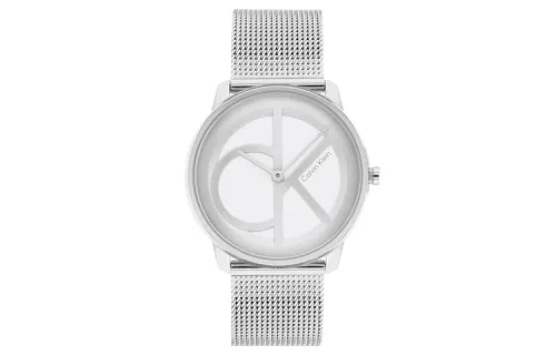 CALVIN KLEIN Wrist Watches Quartz Movement Stainless Steel Strap 35mm White Dial Women's Watch