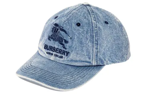 Supreme Burberry Denim 6-Panel Pink