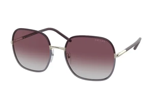 PRADA Metal Square Sunglasses Women's