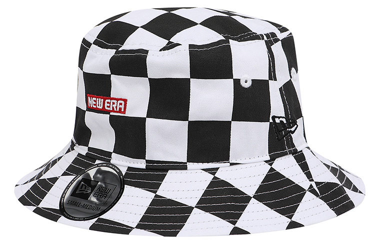 Панама NEW ERA (черно-белая)
