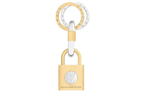 LOUIS VUITTON 2021 Porto Kure Lv Padlock Charm